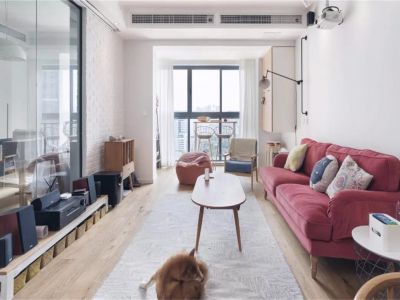 广州融创文旅城-74㎡-混搭风效果图