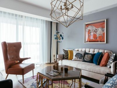 地铁·清水湾-135㎡-轻奢风效果图