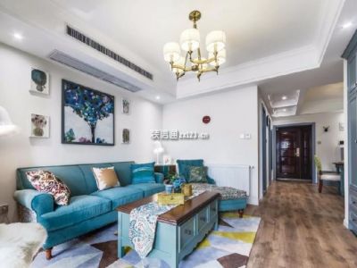 吉宝凌云峰阁-115㎡-北欧风效果图