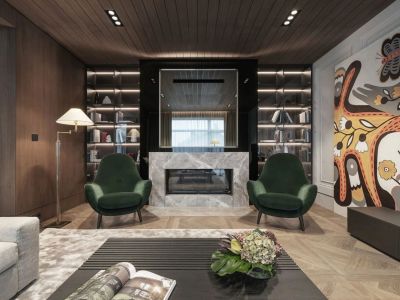 融创森海西岸汇-118㎡-现代风效果图