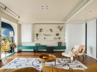 龙景豪庭-100㎡-现代风效果图