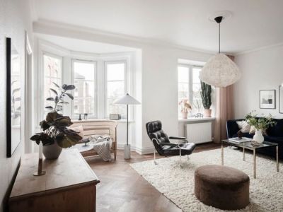 沿江路102平米三居室现代装修案例