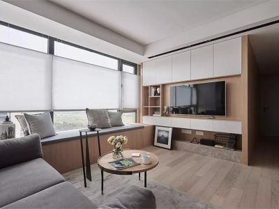 金地名悦-115㎡-现代风效果图