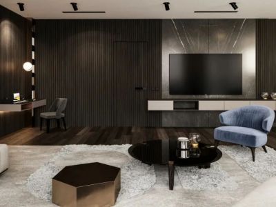 丽都家园-136㎡-现代风效果图