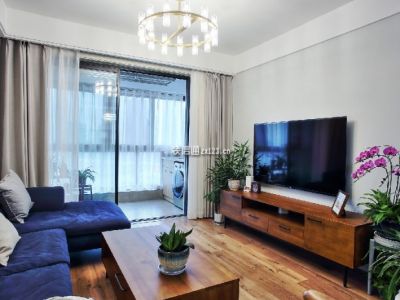 天悦府-80㎡-混搭风效果图