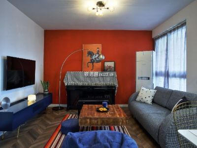 金地天府城-78㎡-现代风效果图