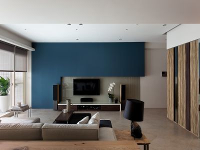 仁恒滨江园-149㎡-现代风效果图