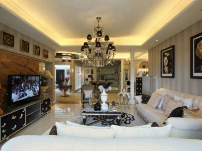 湖滨美院-161㎡-新古典风效果图