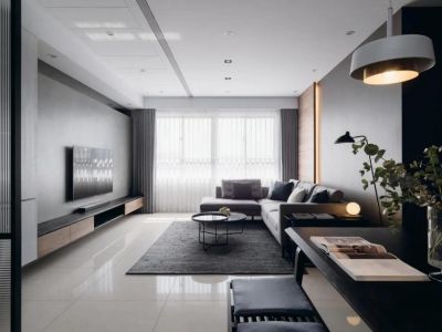 中和花园-142㎡-简约风效果图