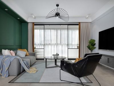 旭辉·江南赋-92㎡-现代风效果图