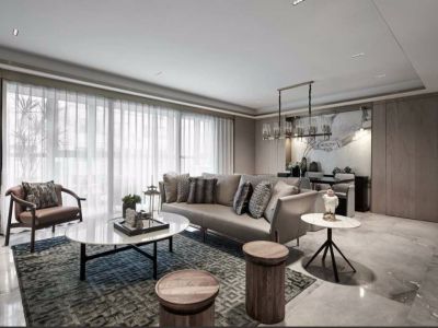 华润置地公元九里-130㎡-现代风效果图