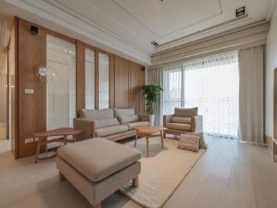 中海寰宇天下-115㎡-日式风效果图