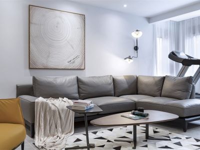 越秀?星汇瀚府-130㎡-现代风效果图