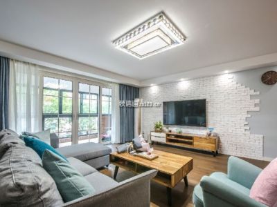 凯德卓锦万黛-115㎡-现代风效果图