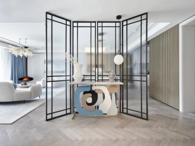 美林湖-350㎡-法式风效果图