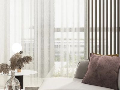 龙湖原山-400㎡-极简风效果图