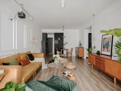 橘郡印象-85㎡-北欧风效果图