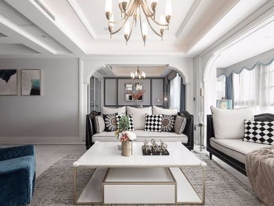 曲江·华著中城-134㎡-欧式风效果图