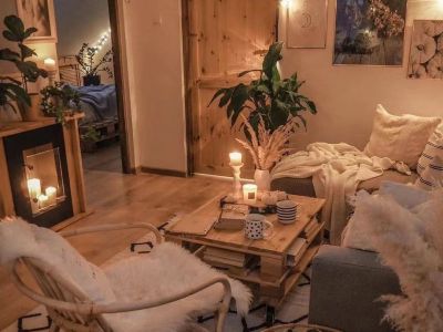 山屏街-85㎡-温馨风效果图