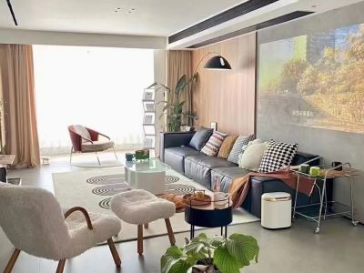 汇置尚都-109㎡-日式风效果图