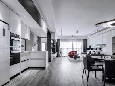 鼎峰尚境-150㎡-现代风效果图