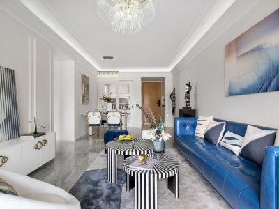 中央华庭-132㎡-现代风效果图