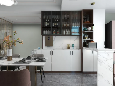 恒兴·睦邻苑150平四房两厅现代风格装修案例