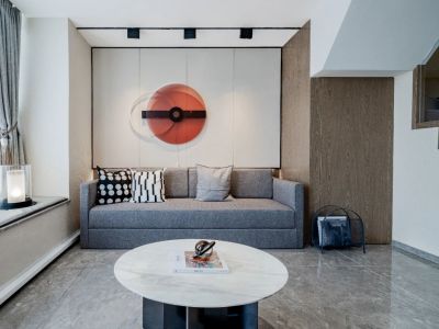 路劲·铂樾-118㎡-现代风效果图