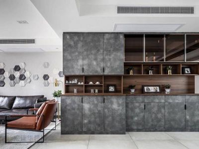 路劲城-280㎡-轻奢风效果图