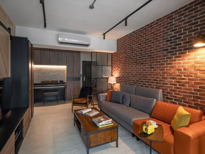 雅戈尔明洲-116㎡-工业风效果图