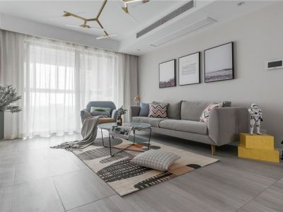 同心锦绣城-133㎡-北欧风效果图