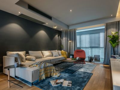 黔龙新城-118㎡-现代风效果图