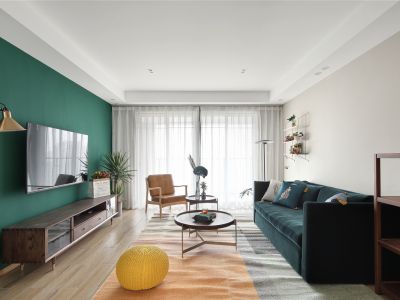 碧海雅苑-126㎡-北欧风效果图