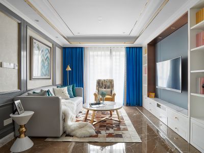 雍和世纪城-132㎡-法式风效果图