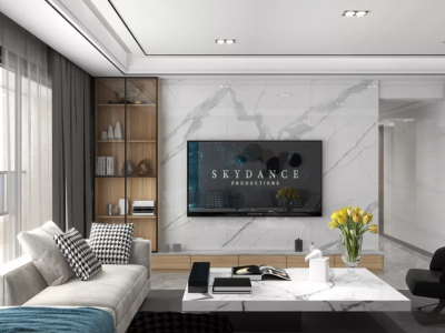 海昌天澜-140㎡-轻奢风效果图