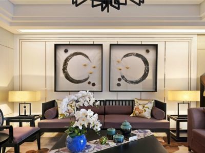 联发君领朝阳-155㎡-中式风效果图