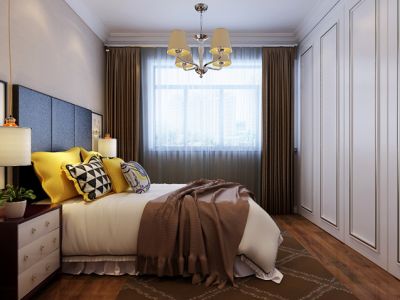 祈福海岸160平米现代风三居装修案例