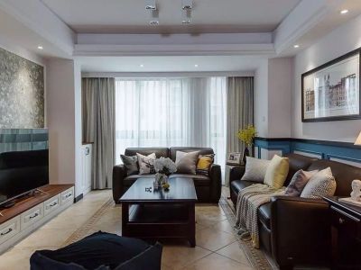 嘉宝梦之悦-135㎡-现代风效果图