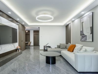 华润置地幸福里(二期)-105㎡-现代风效果图