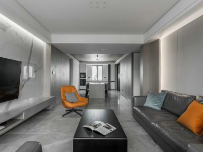 紫境城-136㎡-现代风效果图