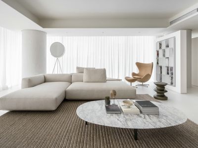 绿地香树花城-125㎡-简约风效果图