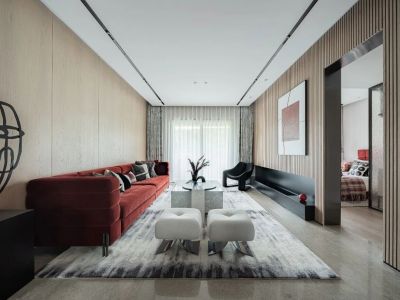 天珺-142㎡-现代风效果图