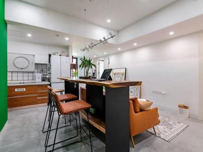 碧水外滩77㎡现代简约风装修案例