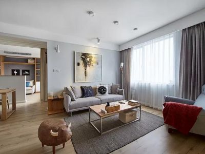 锦青花园110平现代简约风装修案例