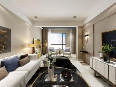 御锦城-80㎡-简约风效果图