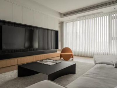 幸福城167平现代简约风格装修案例