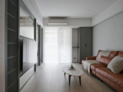 虎恒花苑79㎡简约风格二居装修案例