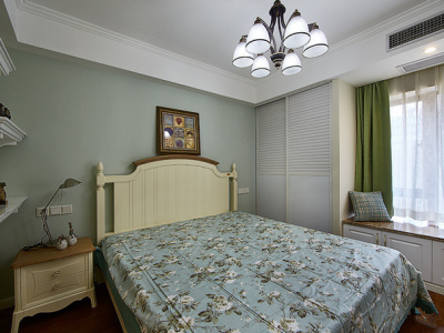 阳光龙庭-119㎡-美式风效果图