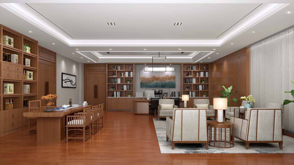 中式办公室装修技巧之光源设计 中式办公室装修技巧之光源设计