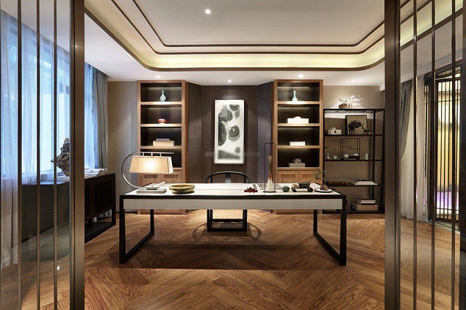 中式办公室装修技巧之色彩格调 中式办公室装修技巧之色彩格调